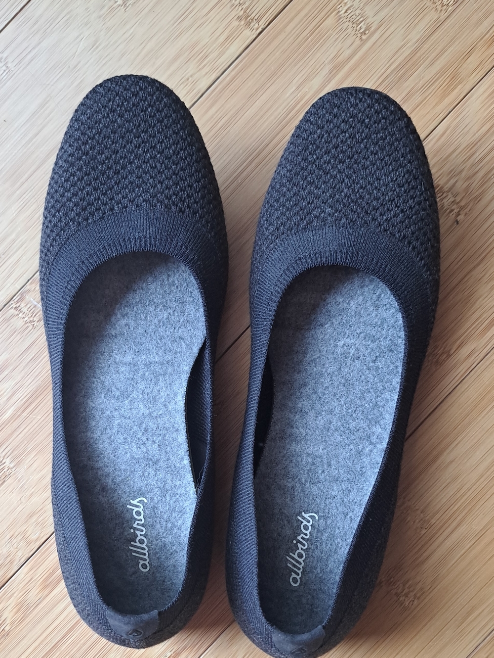Allbirds Black Tree Breezer Flats - Picture 2 of 6